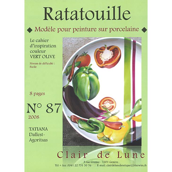 CAHIER CLAIR DE LUNE - RATATOUILLE N°87