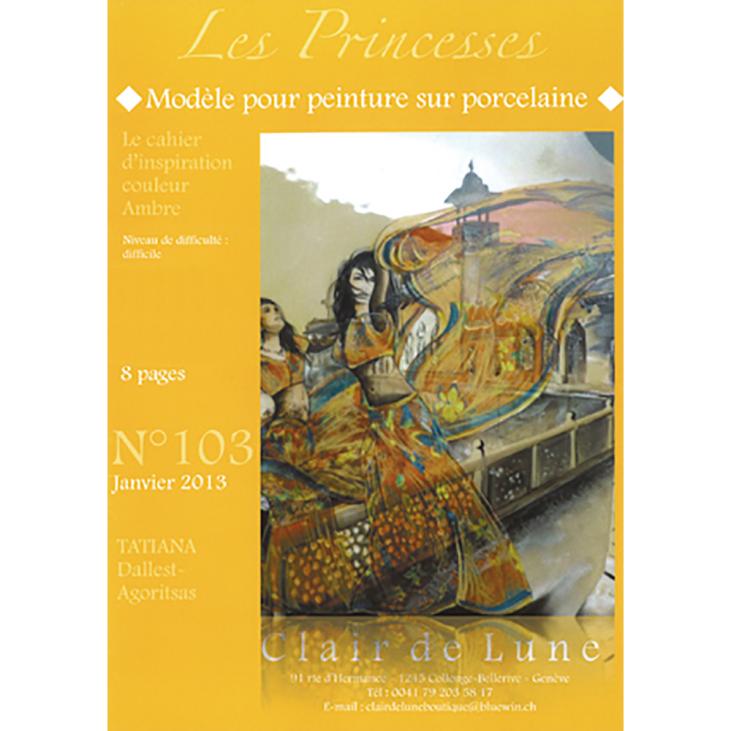 CAHIER CLAIR DE LUNE - LES PRINCESSES N°103