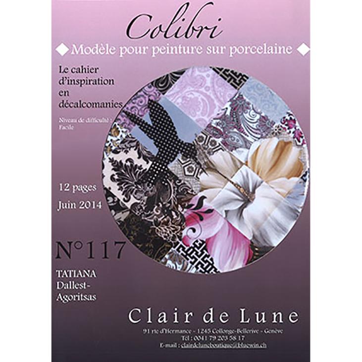 CAHIER CLAIR DE LUNE - COLIBRI N°117